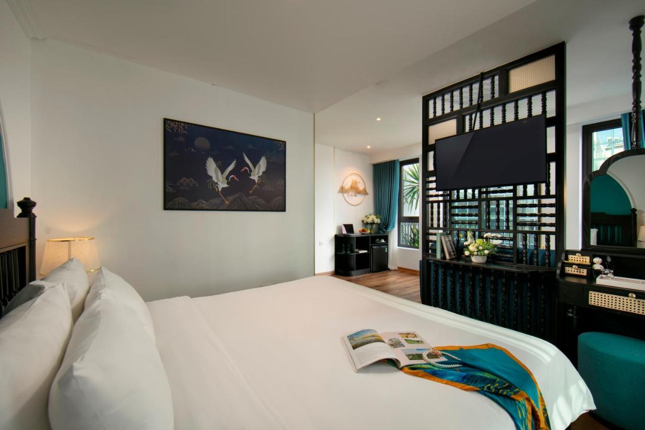 Hotel De Rond Hanoi Bagian luar foto
