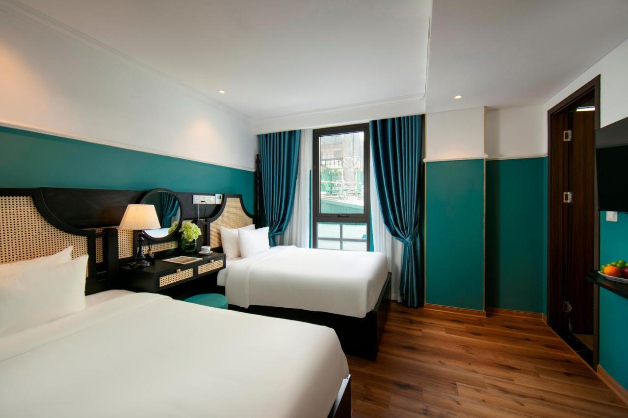 Hotel De Rond Hanoi Bagian luar foto