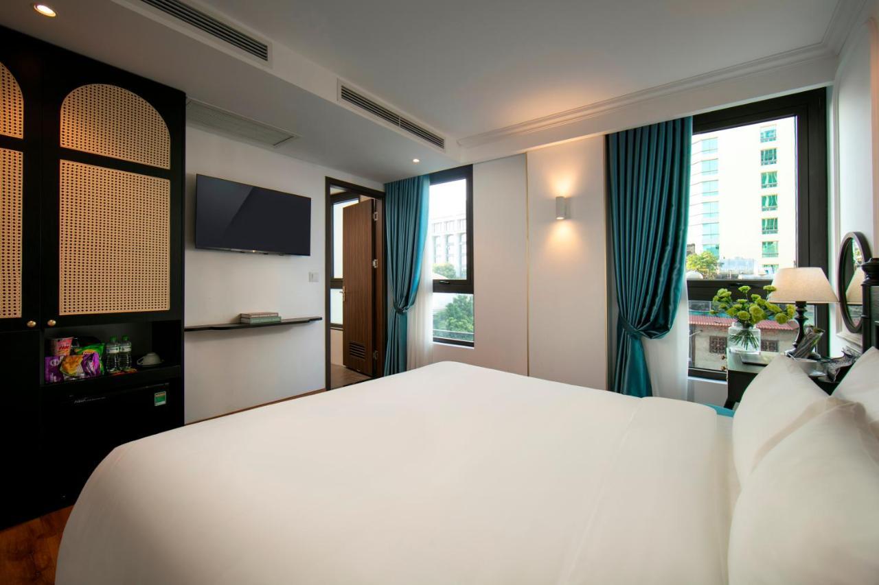 Hotel De Rond Hanoi Bagian luar foto