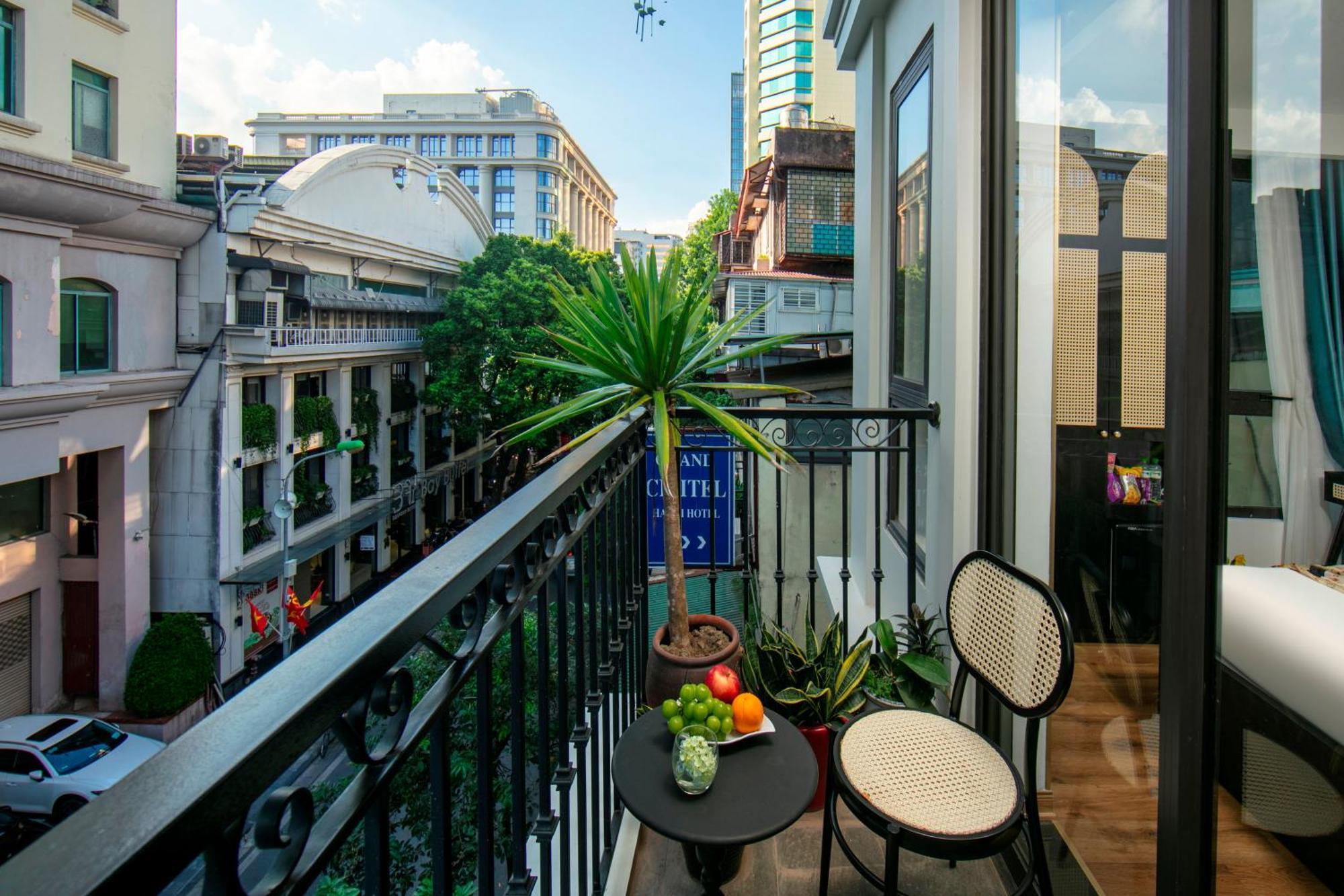 Hotel De Rond Hanoi Bagian luar foto
