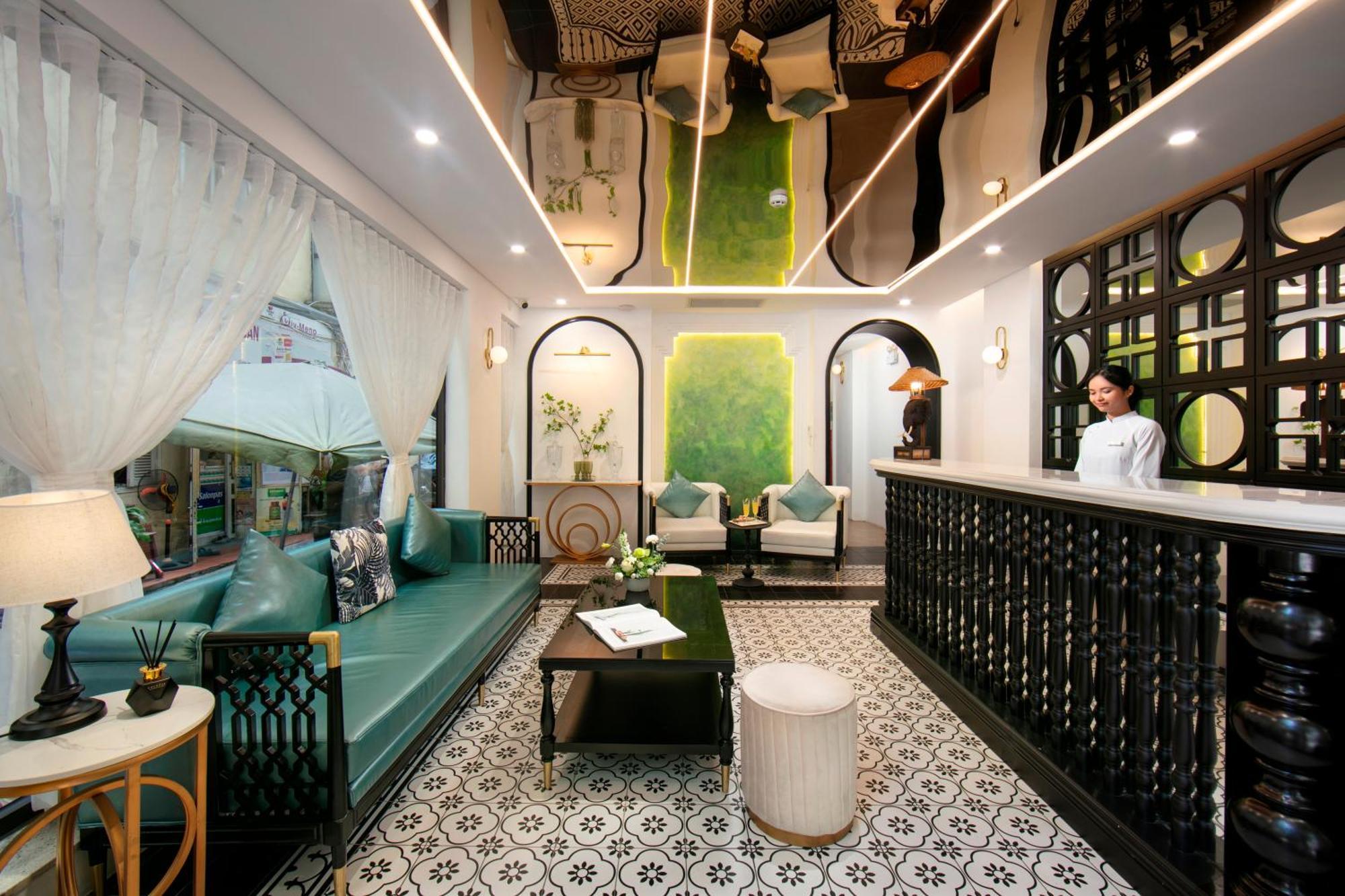 Hotel De Rond Hanoi Bagian luar foto